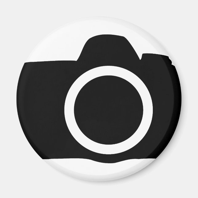 SLR Camera icon Magnet (Front)