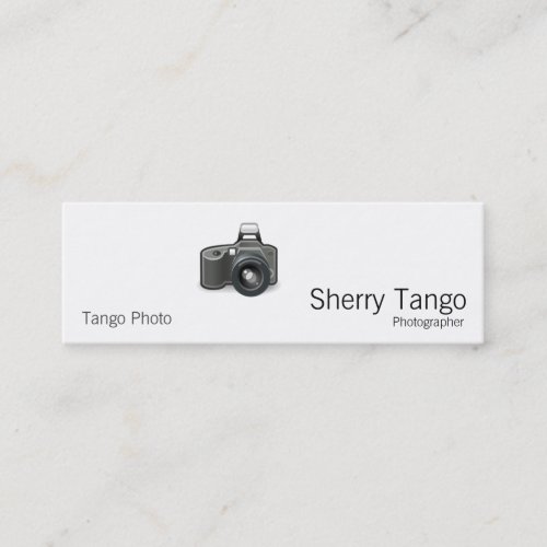 SLR Camera Business Card Templates