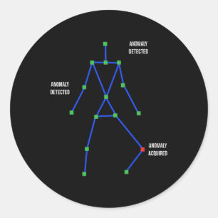 Sls Ghost Hunting Paranormal Investigation Ghost H Classic Round Sticker