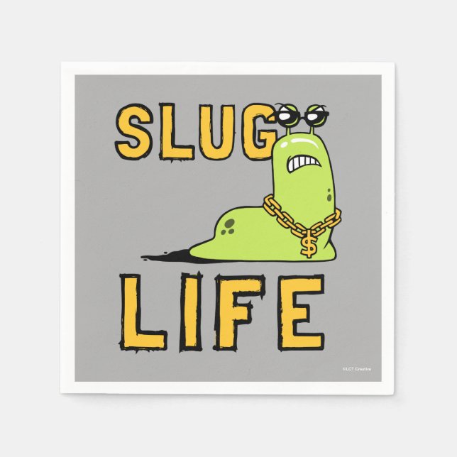 Slug Life Napkins (Front)