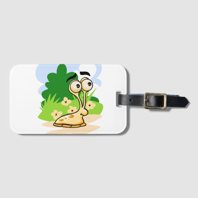 Slug Luggage Tag (Front Horizontal)