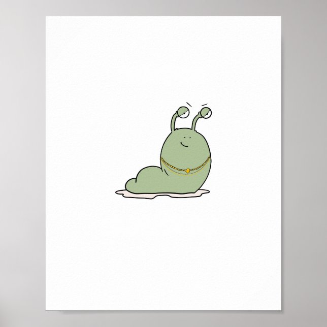 Slug, theme, bug theme poster (Front)