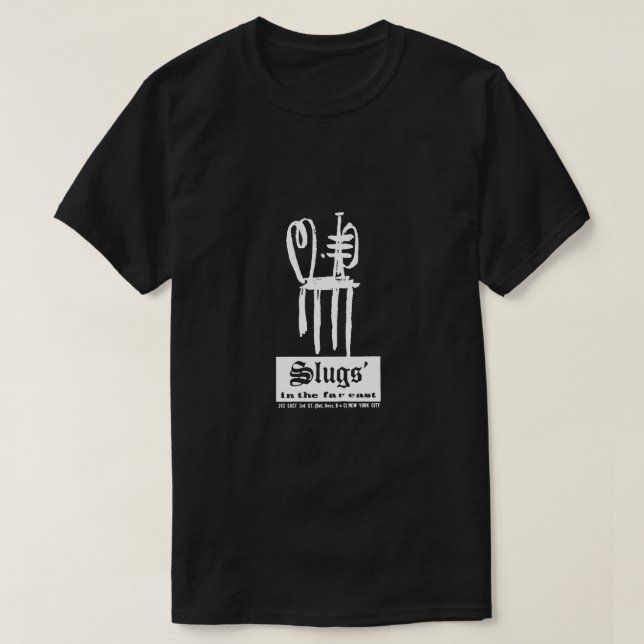 Slugs´ Saloon Jazz Vintage  T-Shirt (Design Front)