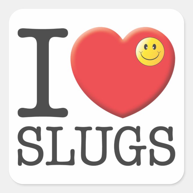 Slugs Square Sticker (Front)