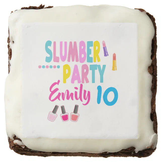 Products :: Sleepover Birthday Edible Image, Slumber Party Edible Cake  Toppers, Birthday Cake Topper Frosting Sheet Sugar Sheets Customized  Personalized