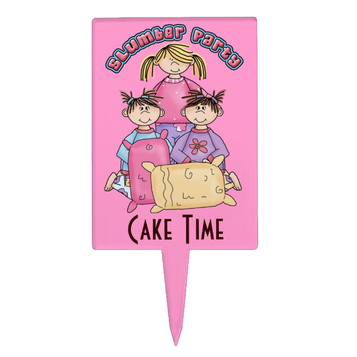 Slumber Party Cake Pick