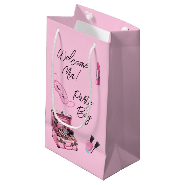 Slumber Party Favor Bag (Front Angled)