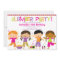 Slumber Party Fun Birthday Invitation