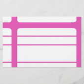 slumber party invitations : starshine (Back)