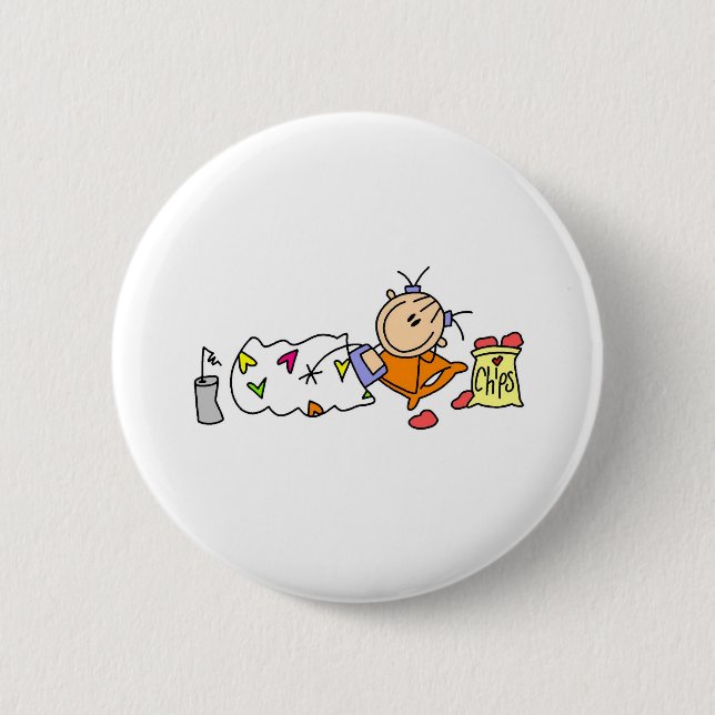 Slumber Party Joy Button (Front)