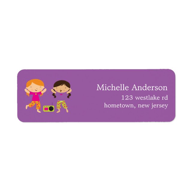 Slumber Party Label (Front)