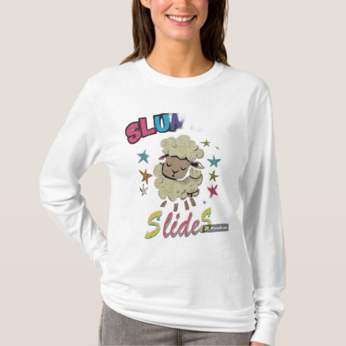 Slumber Slides Girls Tshirt Design 