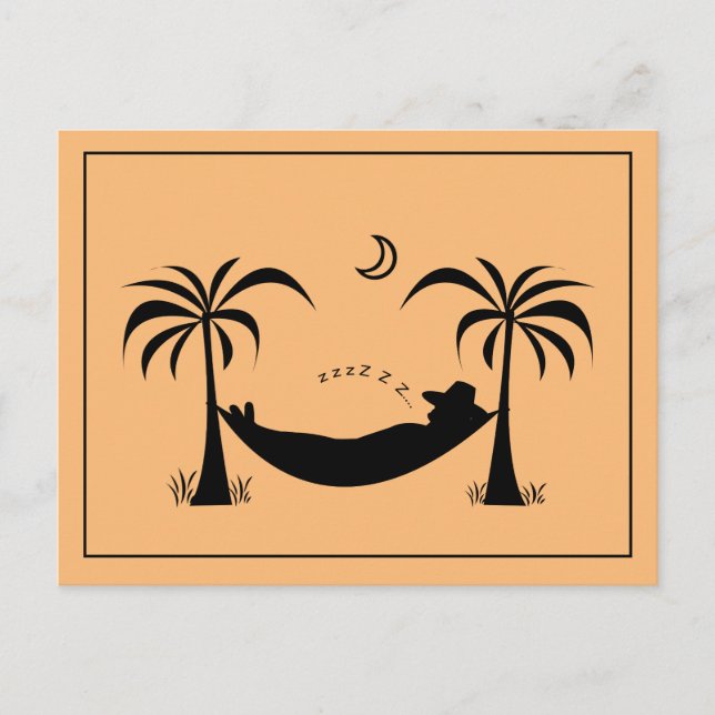 Slumbering Hammock Postcard (Front)