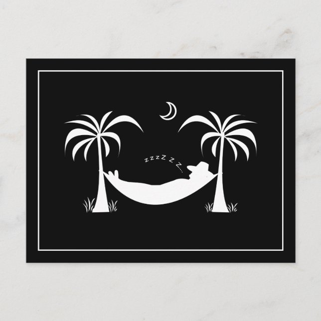 Slumbering Hammock Postcard (Front)
