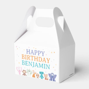 Slumberkins Character Birthday Favor Boxes