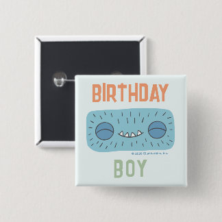 Slumberkins H ammerhead Birthday Boy Button