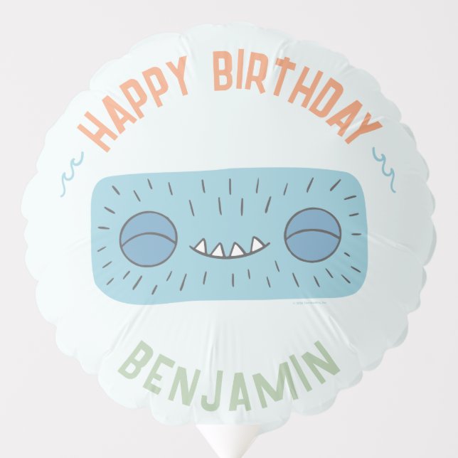 Slumberkins Hammerhead Birthday Balloon (Front)