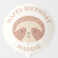 Slumberkins Sloth Birthday