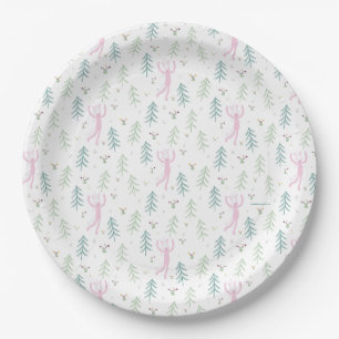 Slumberkins Unicorn Birthday Paper Plates