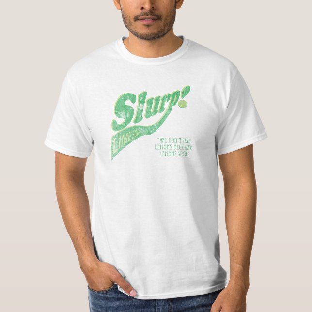 Slurp! Lime Soda T-Shirt (Front)