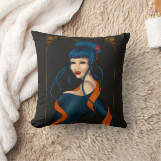 Slurp Throw Pillow