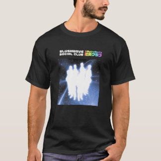 Slushwave Social Club People Logo and Text T-Shirt