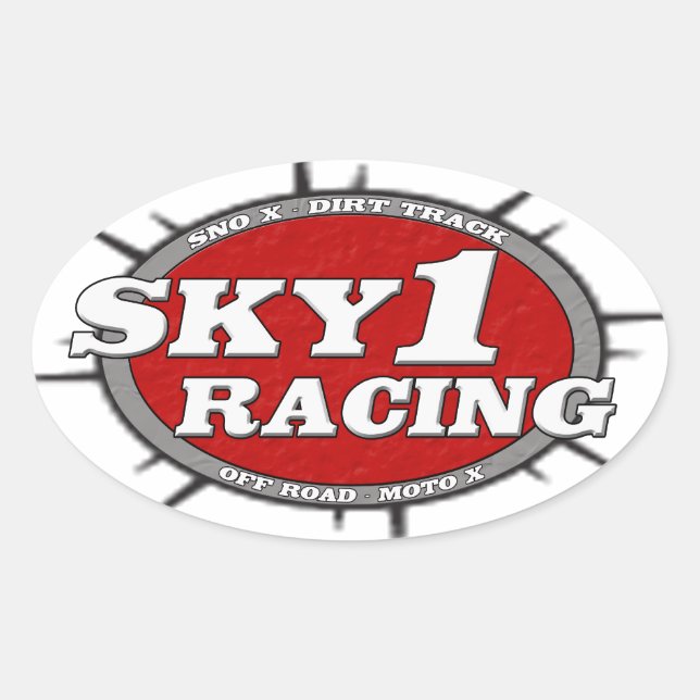 Sly 1 Racing Sticker (Front)