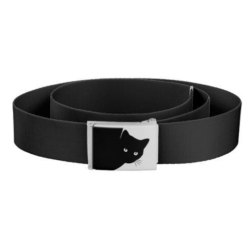 Sly Black Cat Belt