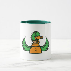 Sly Duck – Playful and Bold Duck Mascot Mug