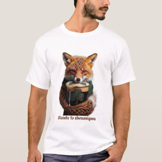 Sly Emerald Fox Toast T-Shirt