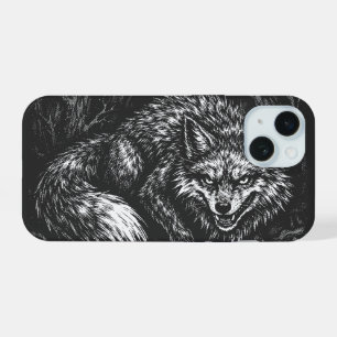 Sly Forest Fox — by BurnsInHell iPhone 15 Case