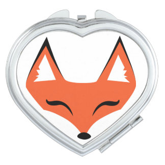 Sly Fox Face Compact Mirror