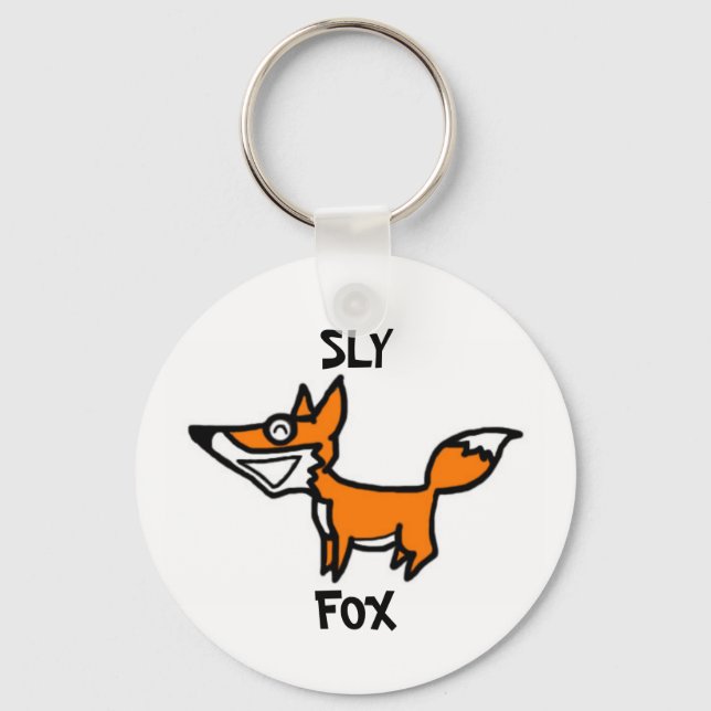 SLY FOX KEYCHAIN (Front)