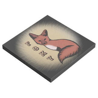 Sly Red Foxy Fox Gallery Wrap