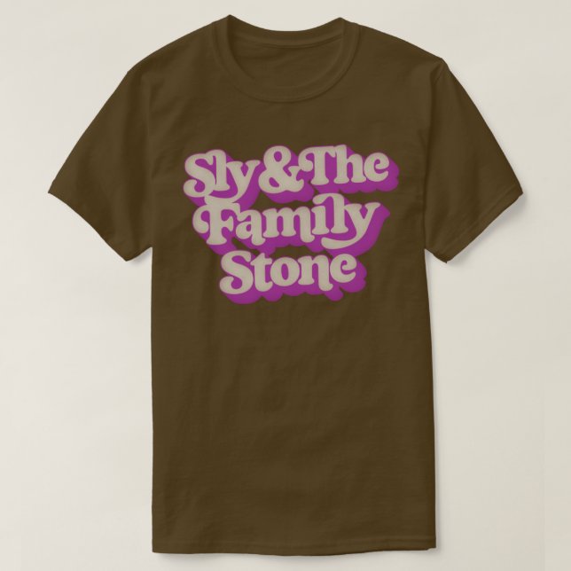 Sly The Family Stone T-Shirt (Design Front)