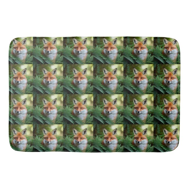 "Sly: The Fox in the Shadows" Bath Mat (Front)