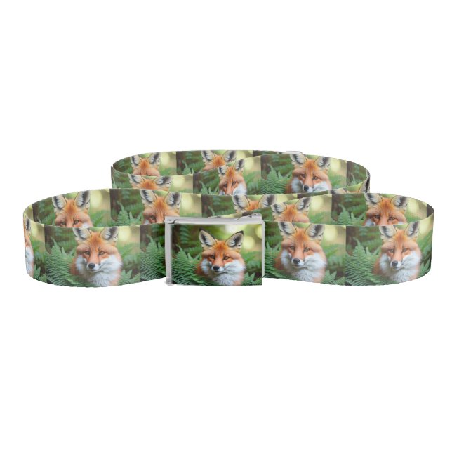 "Sly: The Fox in the Shadows" Belt (Zig-Zag)