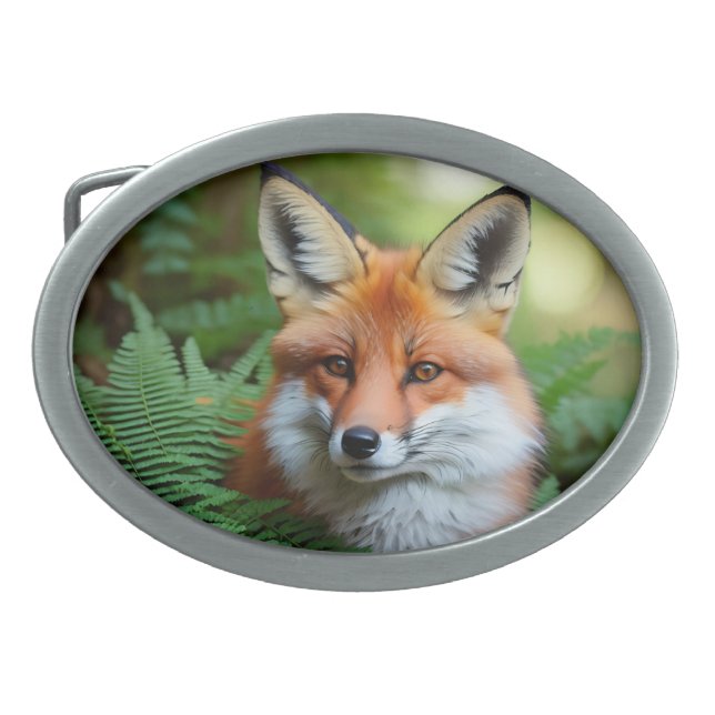 "Sly: The Fox in the Shadows" Belt Buckle (Front)