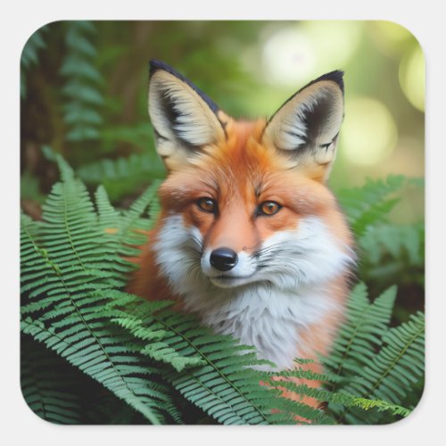 Sly The Orange Fox  Stickers