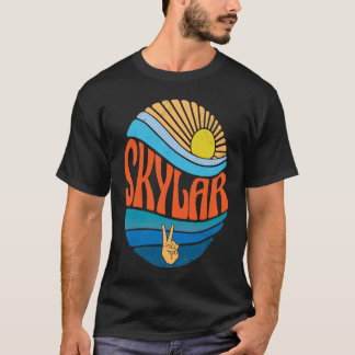 Slylar Vintage Sunset Slylar Groovy Tie Dye T-Shirt