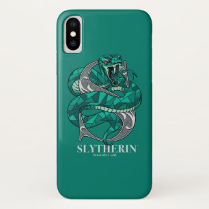 SLYTHERIN™ Crosshatched Emblem iPhone X Case