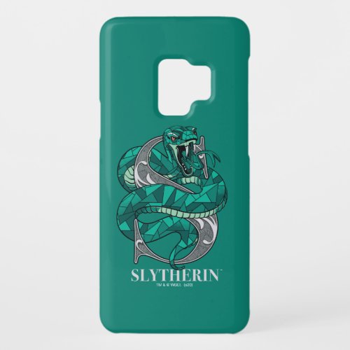 SLYTHERINâ Crosshatched Emblem Case_Mate Samsung Galaxy S9 Case