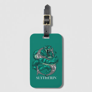 SLYTHERIN™ Crosshatched Emblem Luggage Tag