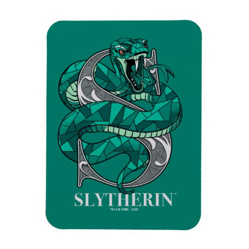 SLYTHERINâ Crosshatched Emblem Magnet