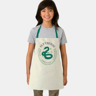 SLYTHERIN™ Green Snake House Pride Badge Apron