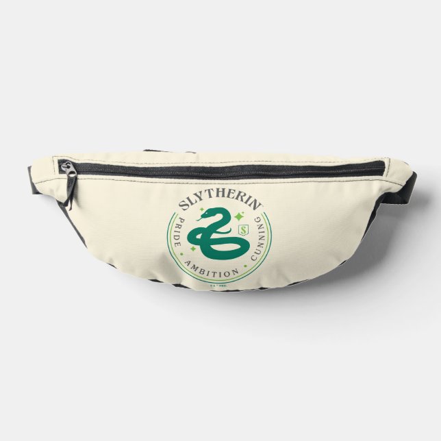 SLYTHERIN™ Green Snake House Pride Badge Fanny Pack (Lay Down)