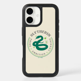 SLYTHERIN™ Green Snake House Pride Badge iPhone 16 Case