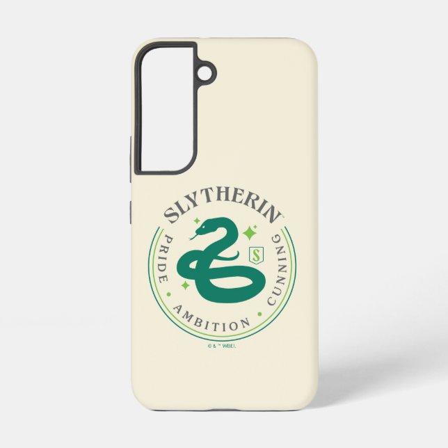 SLYTHERIN™ Green Snake House Pride Badge Samsung Galaxy Case (Back)