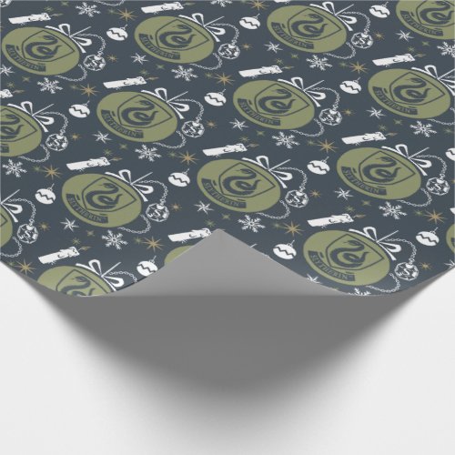 SLYTHERIN Holiday Bauble Graphic Wrapping Paper