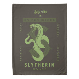 SLYTHERIN™ House By Any Means Duvet Cover